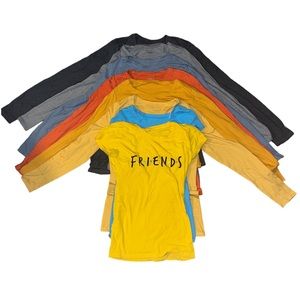 7 Blank tops & one Graphic tee